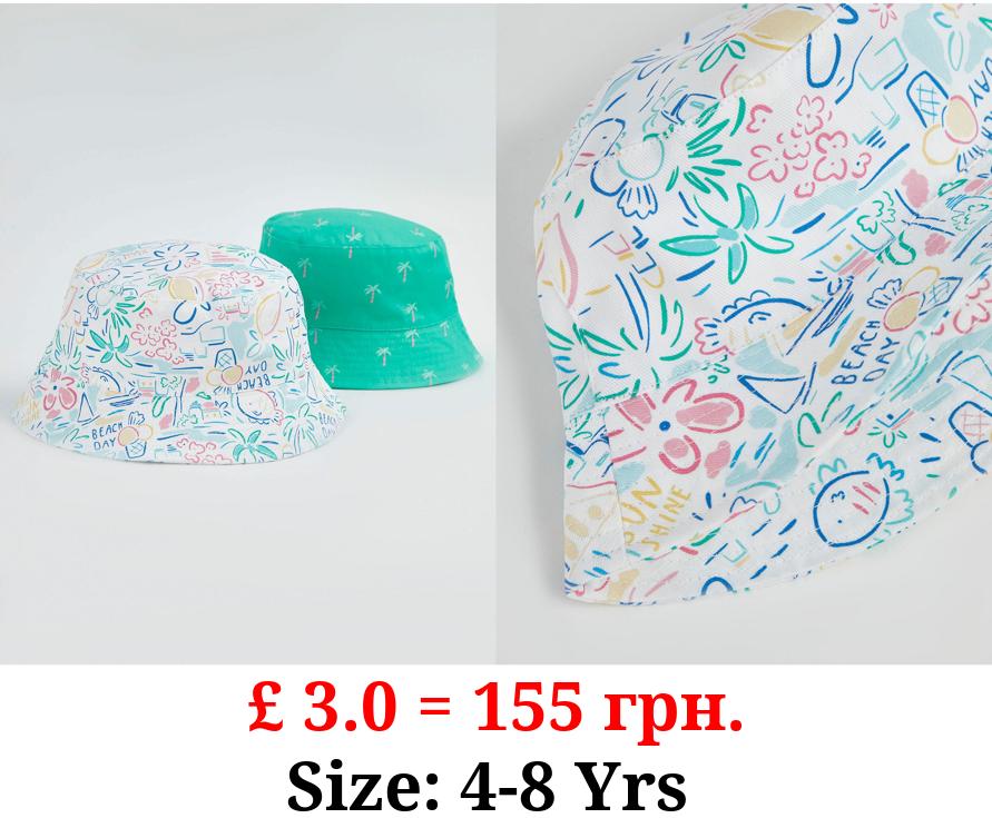 Holiday Bucket Hats 2 Pack