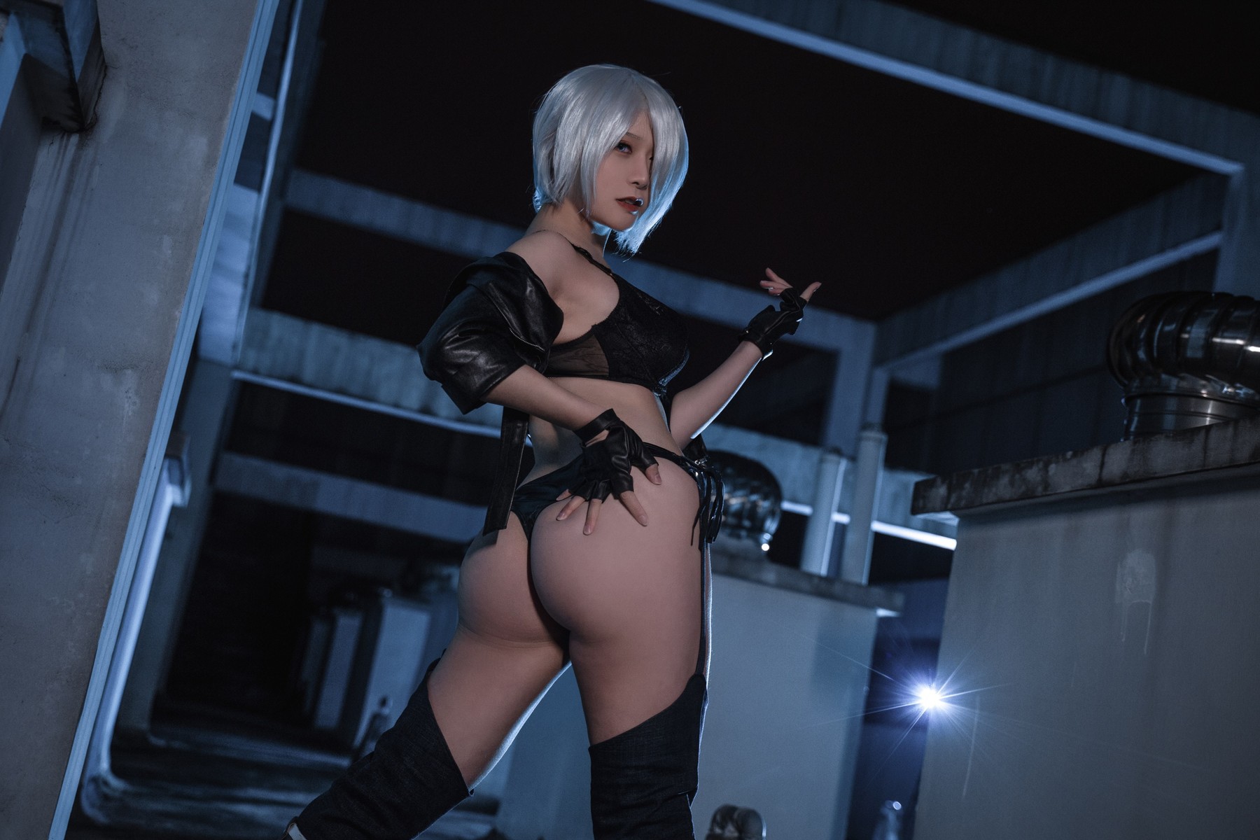 Cosplay 三刀刀Miido 拳皇安琪儿 6