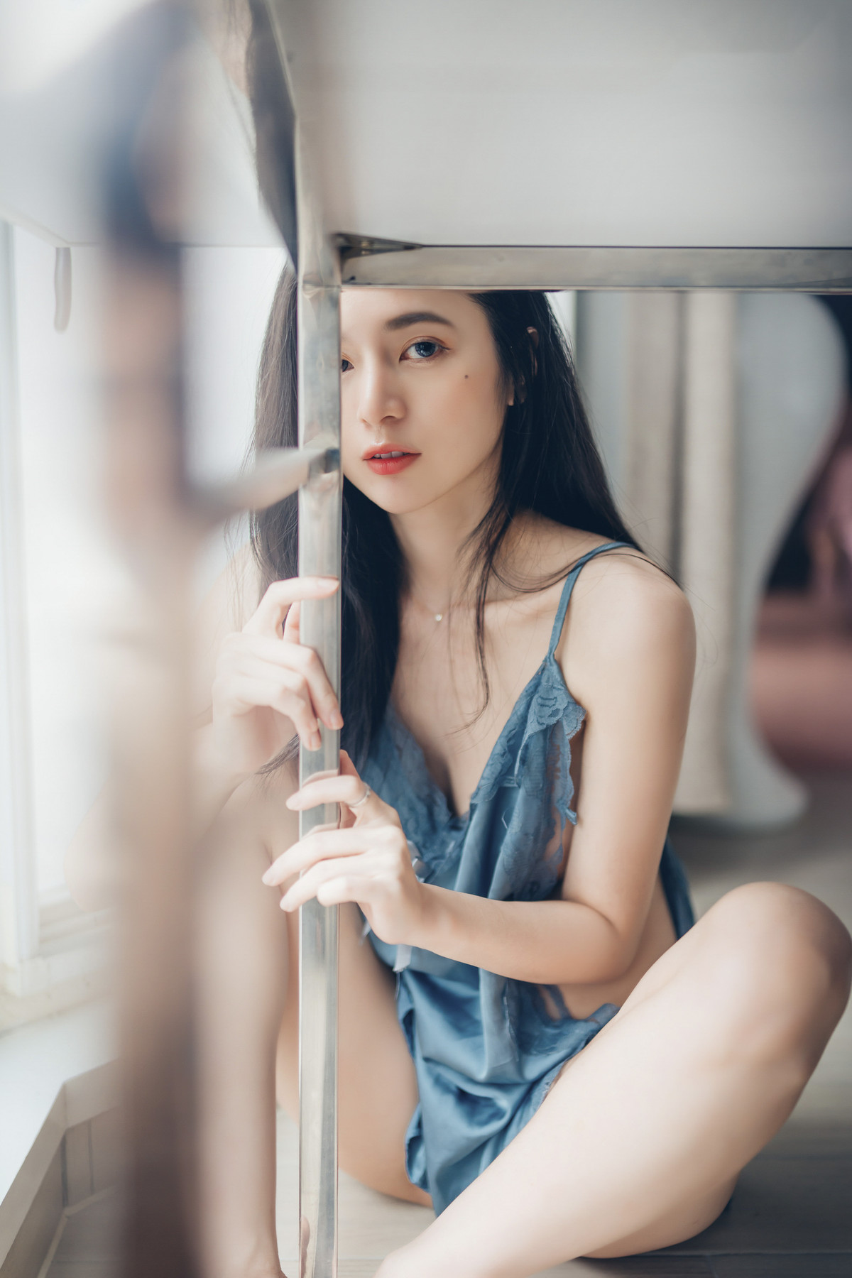 仙仙辰 透明內褲張開腳?比駱駝蹄還更厲害?中空小護士＋兩片式睡衣 Vol.02 13