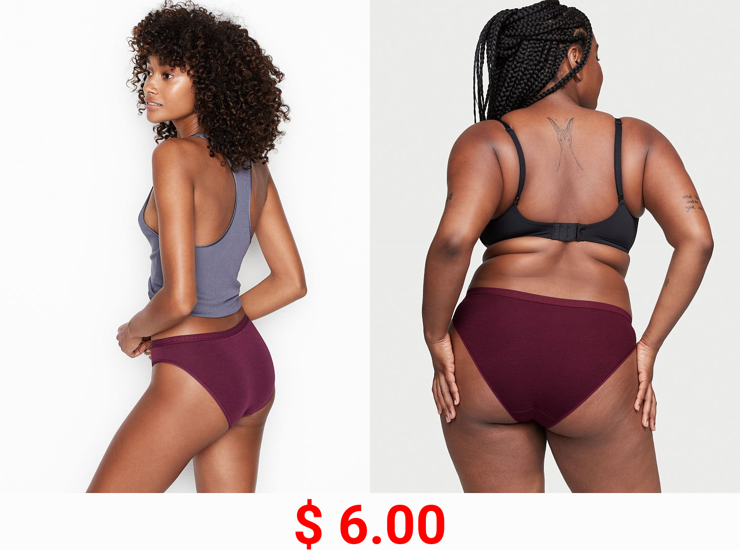 Stretch Cotton Bikini Panty