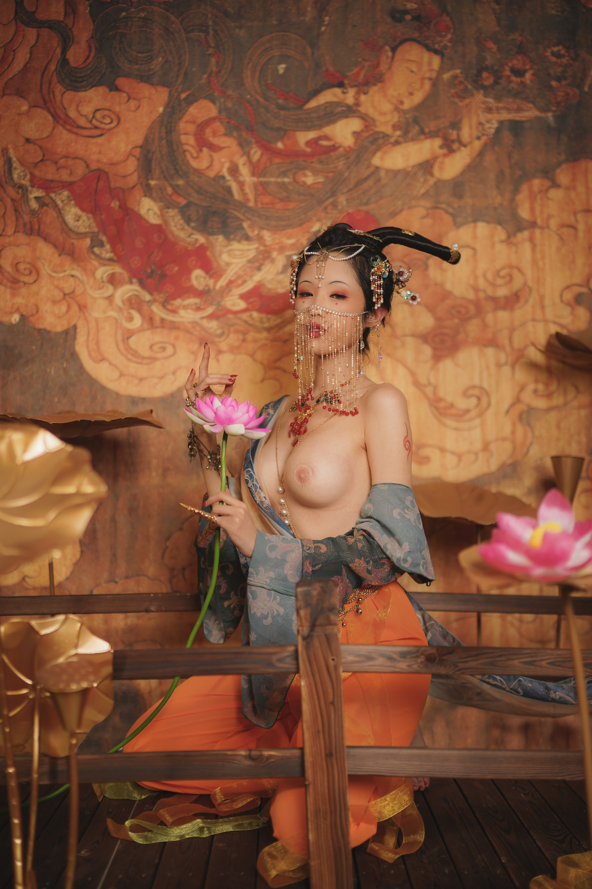 Cosplay 钛合金TiTi 画中仙 19