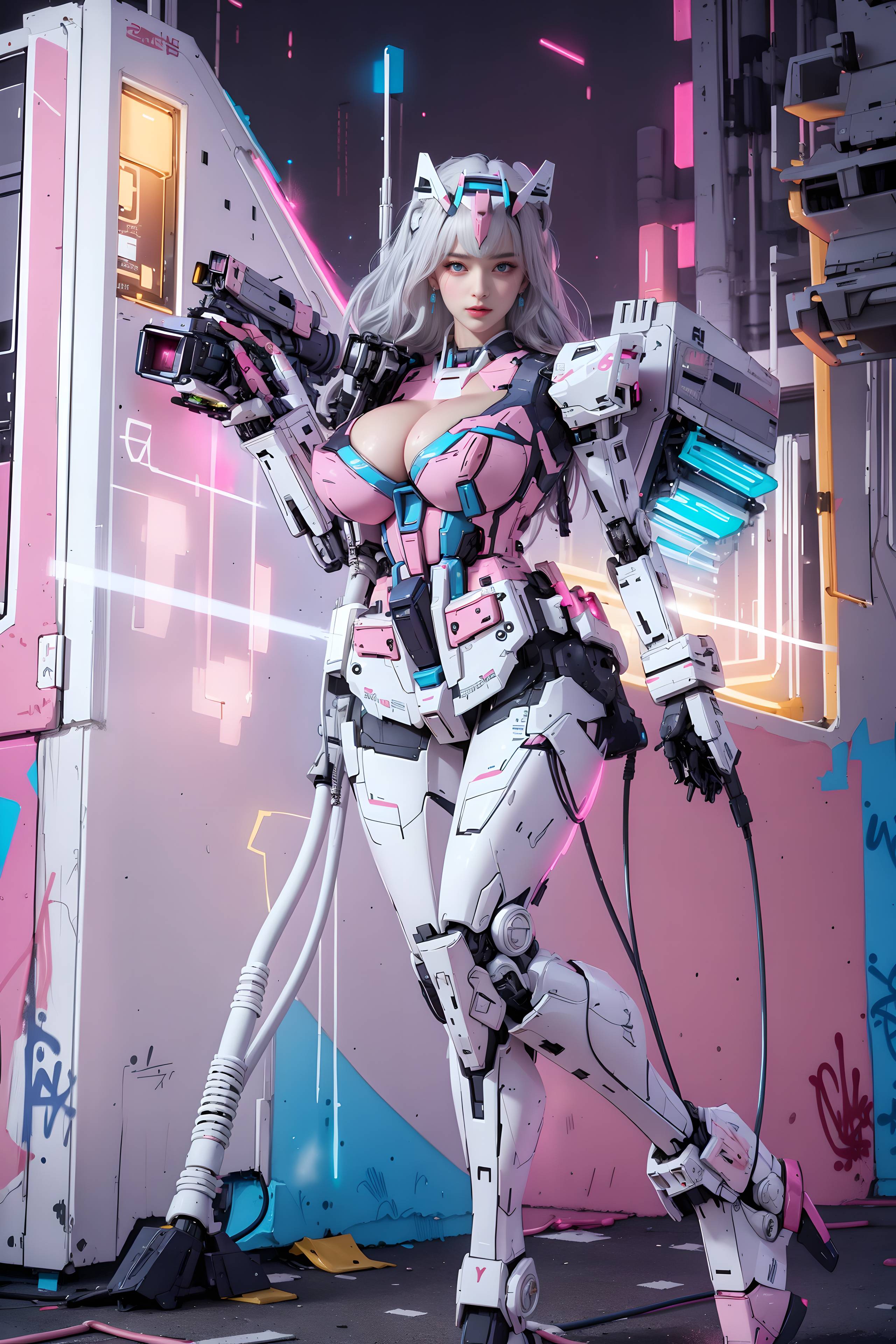 图片[21]-粉色高达_机甲少女-六色网