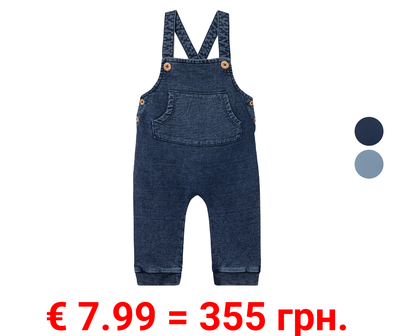 lupilu® Baby Latzhose, aus reiner Baumwolle