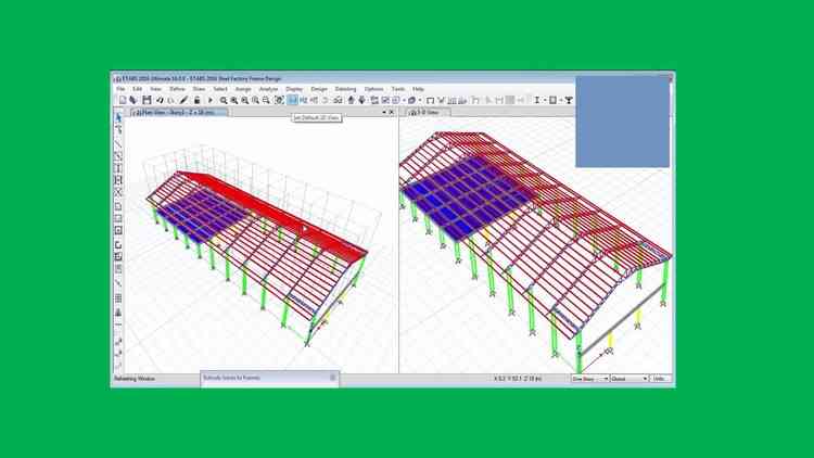 CSI ETABSV19 steel structure analysis and design udemy coupon