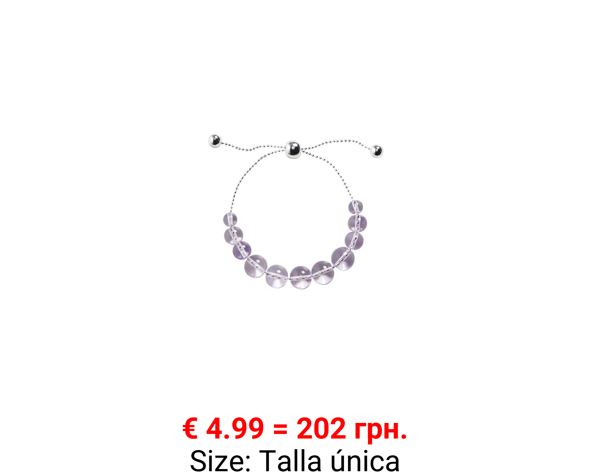 Pulsera abalorios cristal