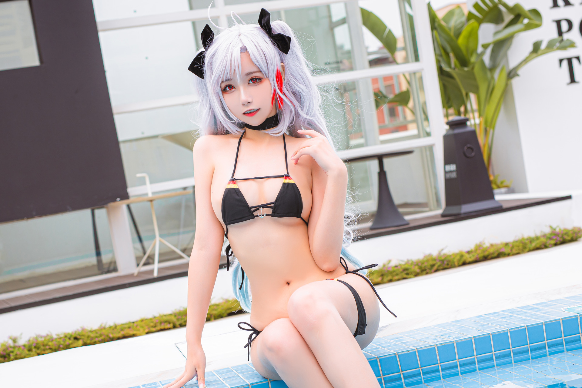 [Momoko葵葵] Prinz Eugen 欧根亲王 Bikini 水着 20
