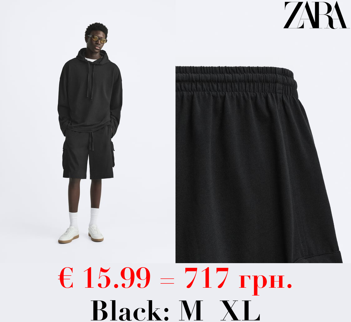 CARGO JOGGER BERMUDA SHORTS