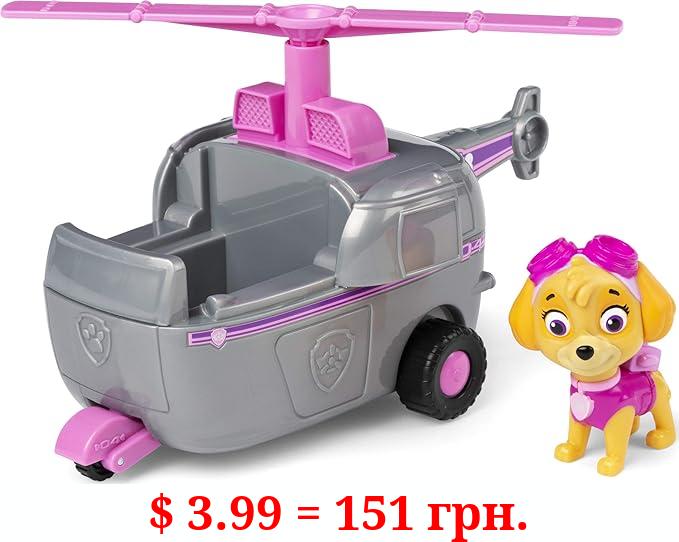 Paw Patrol, Skye’s Helicopter Vehicle with Collectible Figure, for Kids Aged 3 and Up