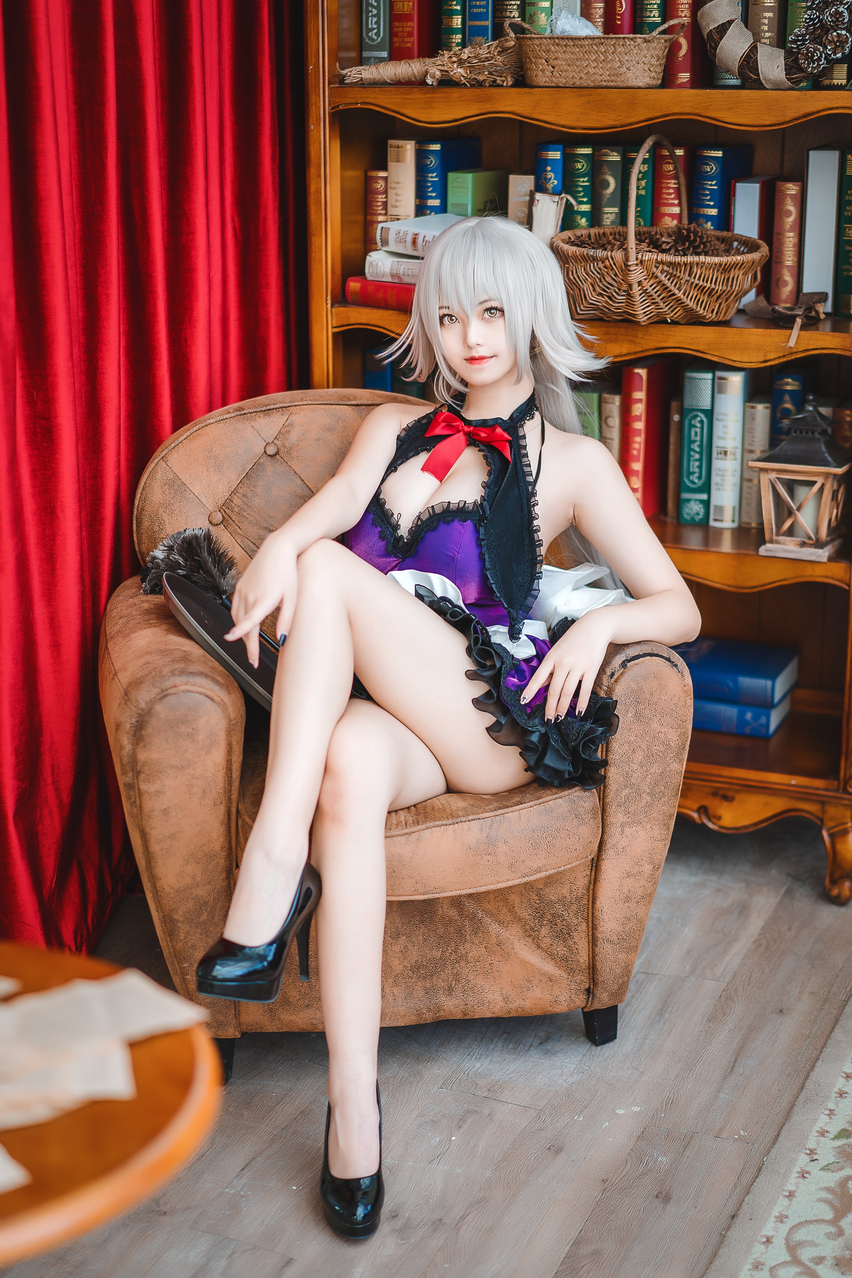 蜜汁猫裘 Vol.046: 贞德女仆 40P 3