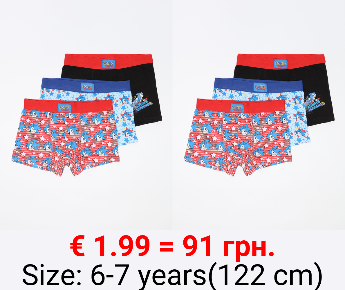 Pack of 3 pairs of Sonic™ | Sega boxers