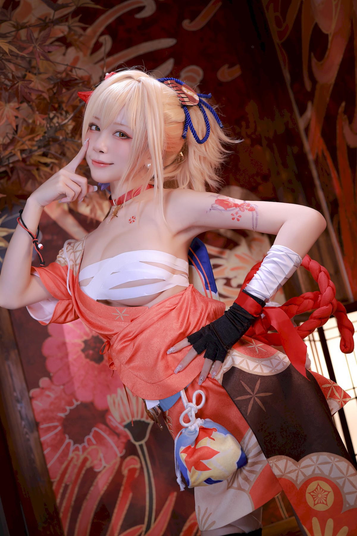 水淼aqua Cosplay 宵宫 Vol.01 1