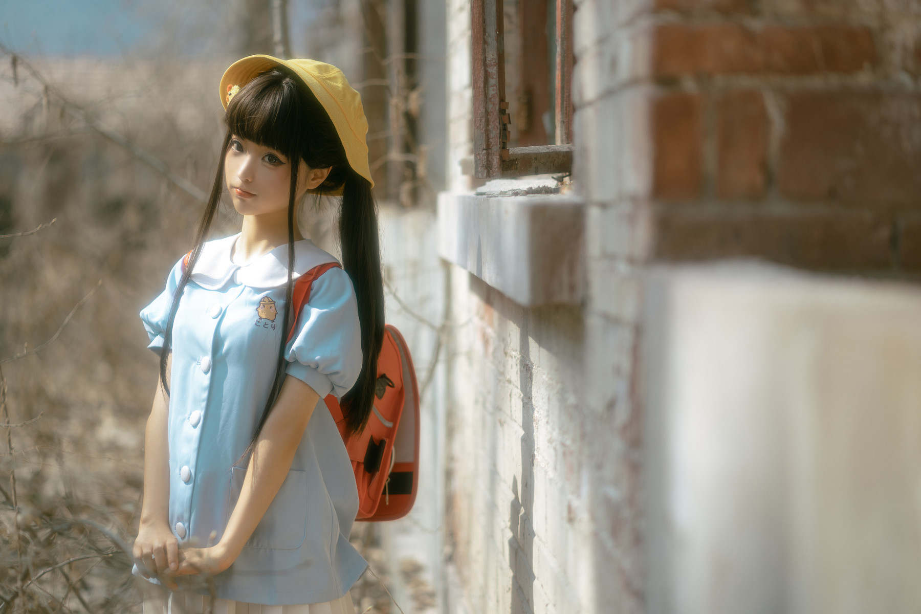 Cosplay 蠢沫沫 Chunmomo 小黄帽 绅士版 Set.02 3