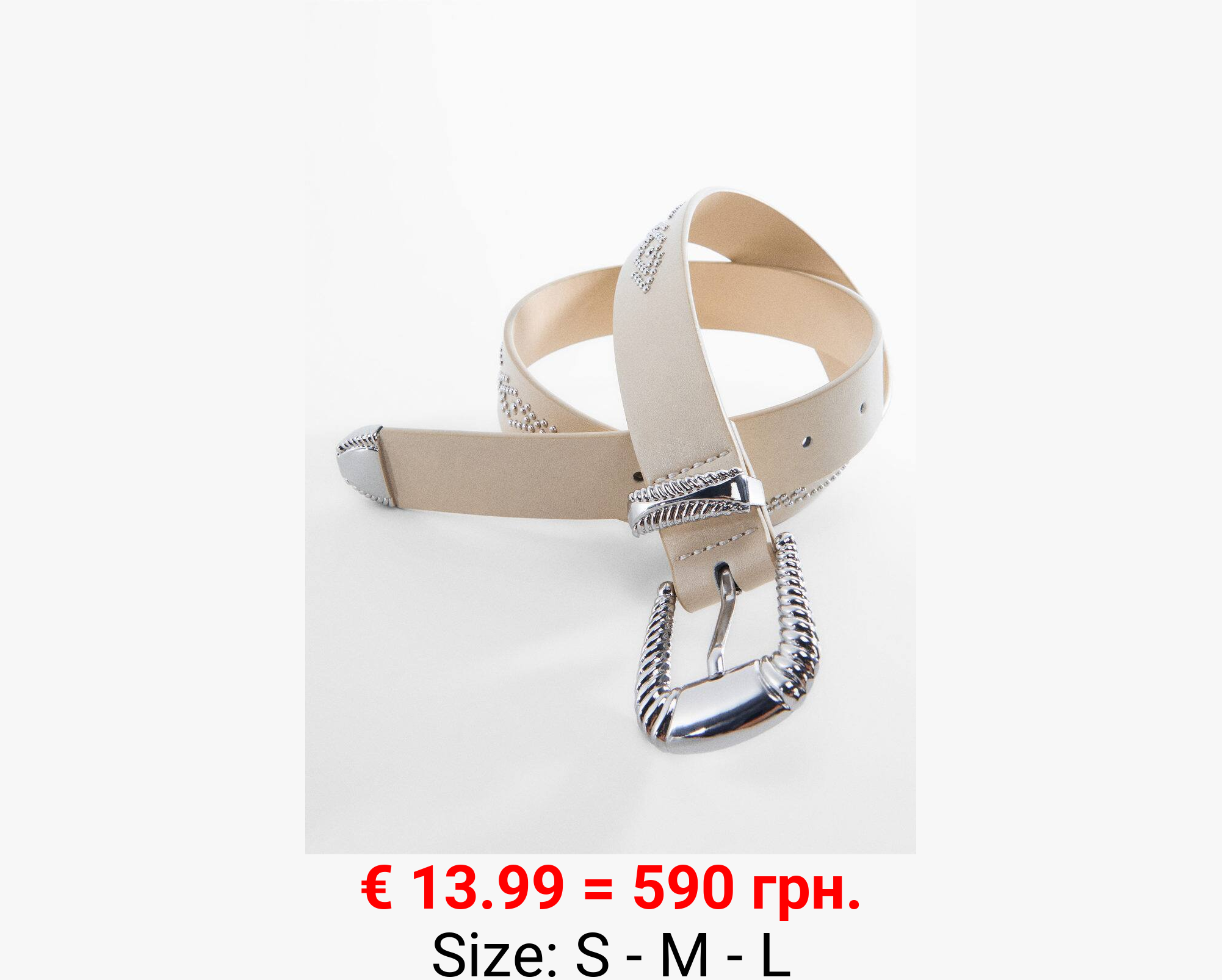 Cinturón hebilla relieve