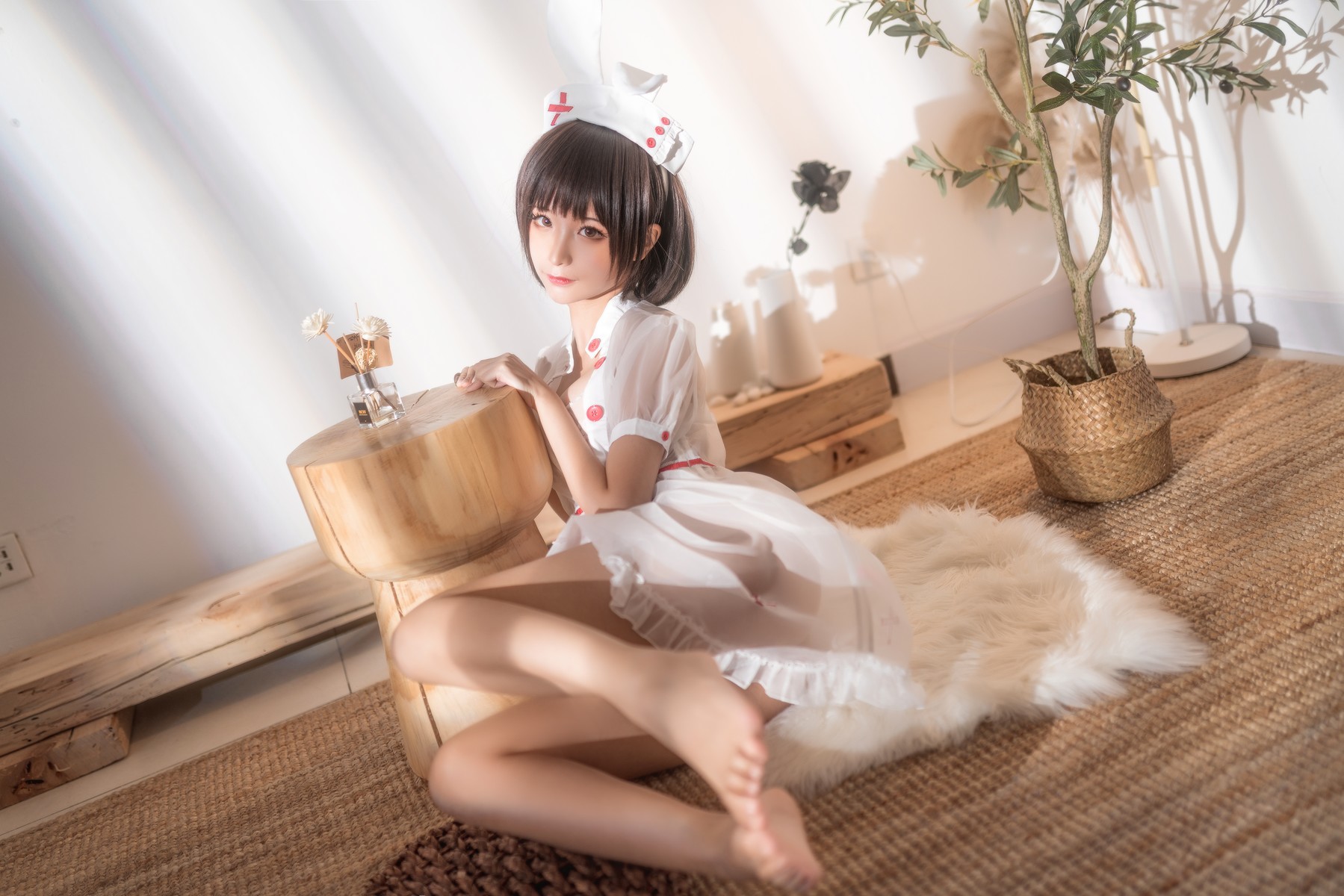 Cosplay 蠢沫沫 Chunmomo 透明护士 12