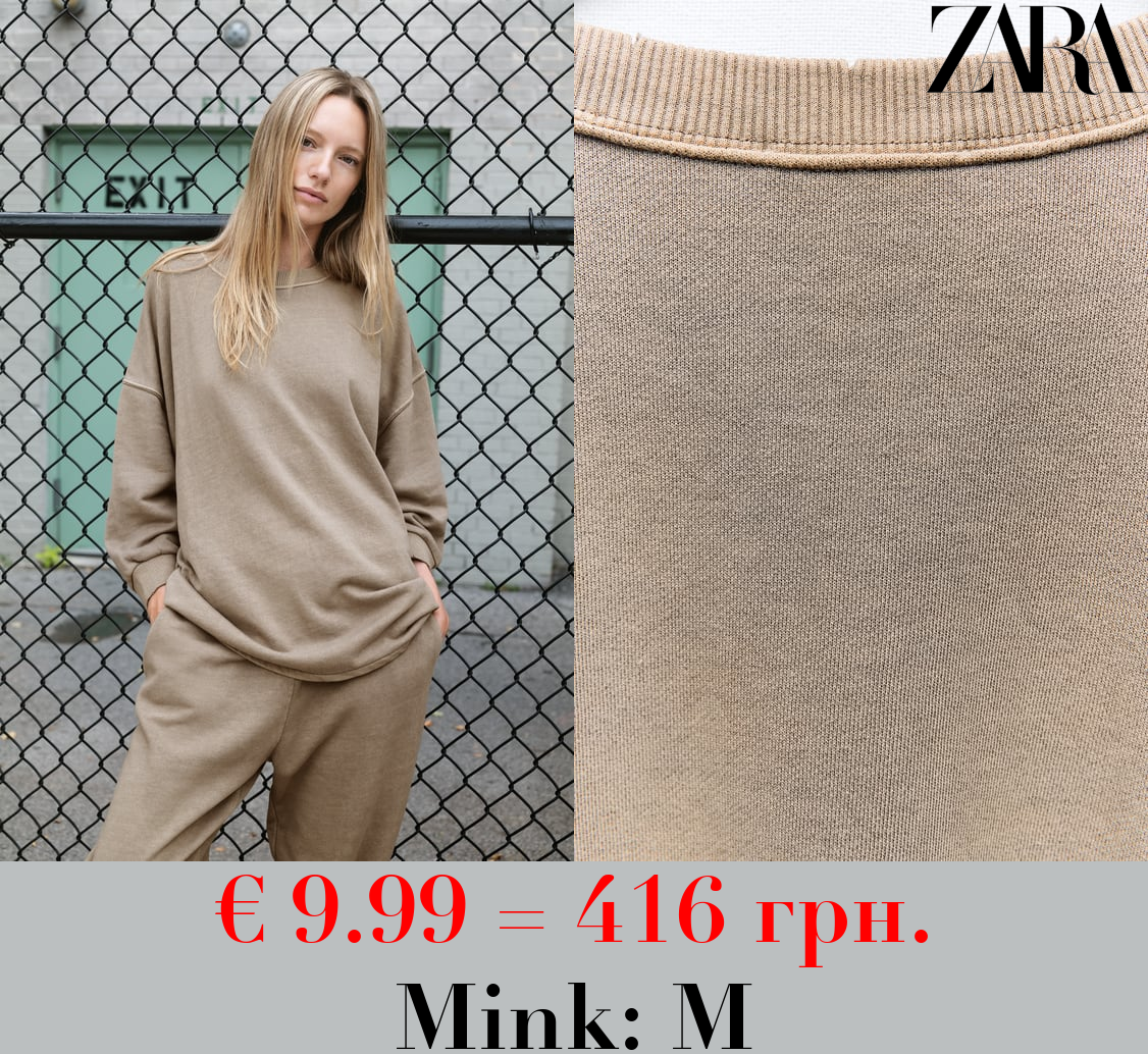 OVERSIZE FADED SWEATSHIRT