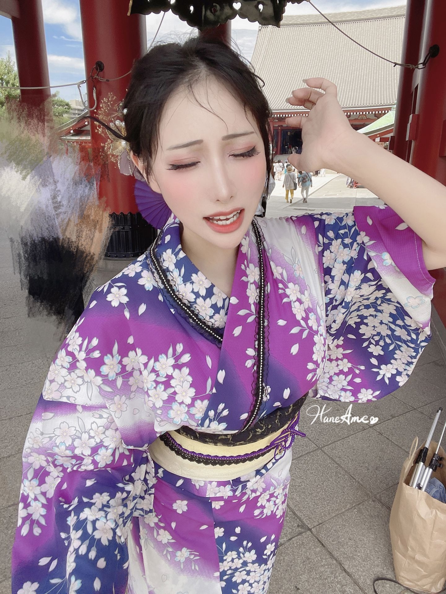 紫羅蘭夏日浴衣 83