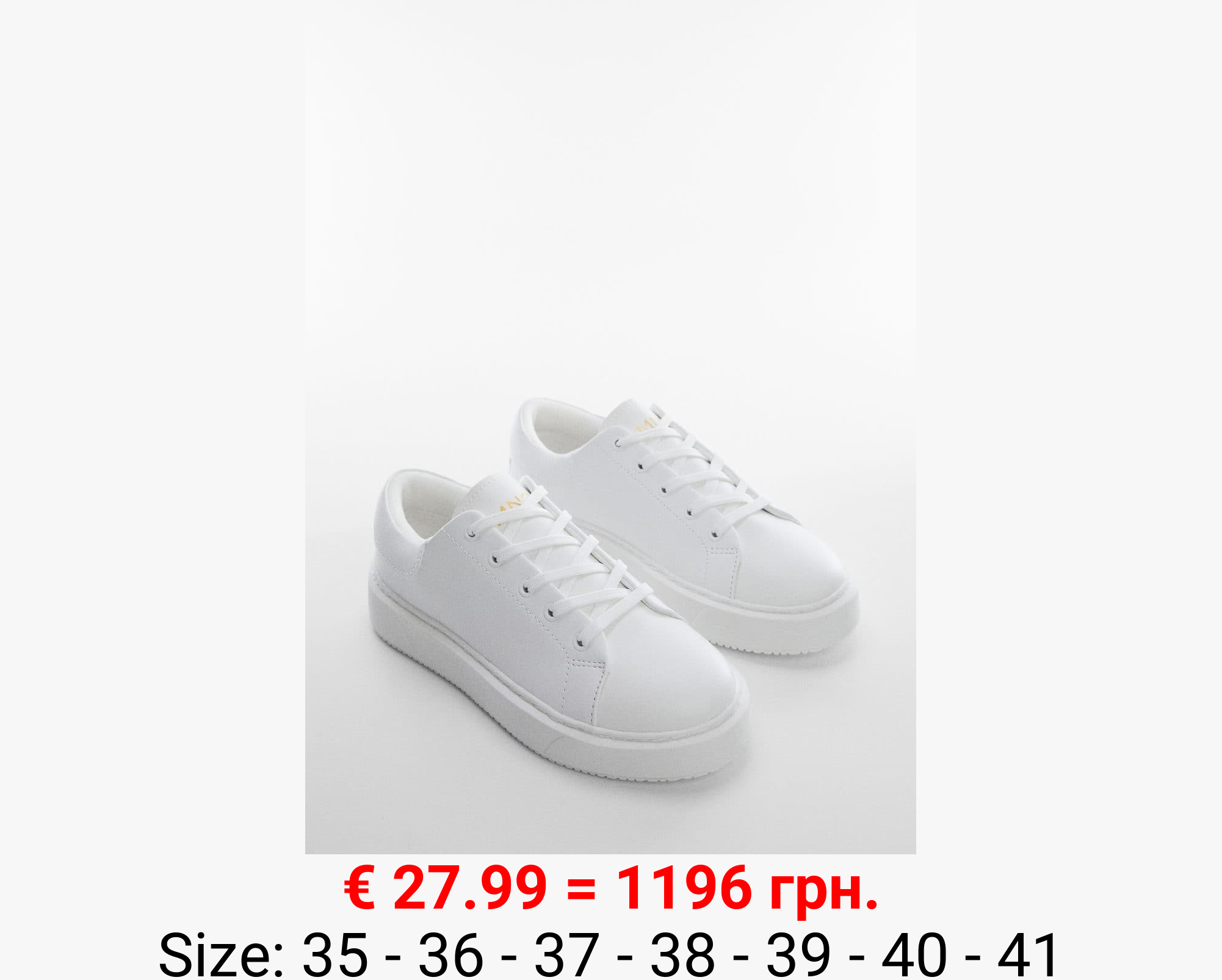 Deportivas plataforma cordones