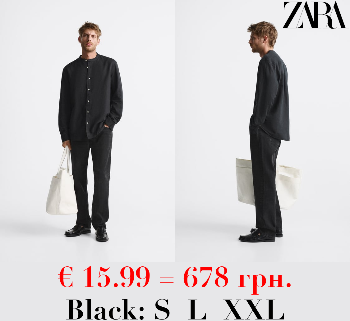 COTTON - LINEN SHIRT