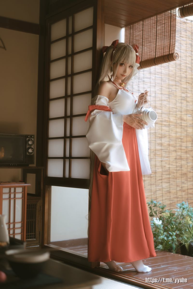 [Cos]蠢沫沫 - 可畏 巫女 [55P] 55