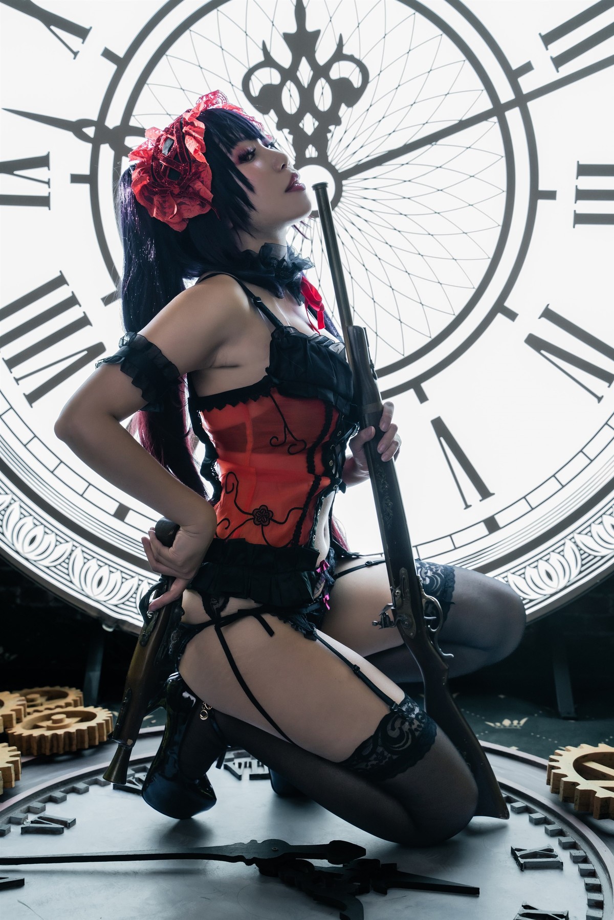 Cosplay 小琪Aki 时崎狂三 Kurumi Tokisaki 4