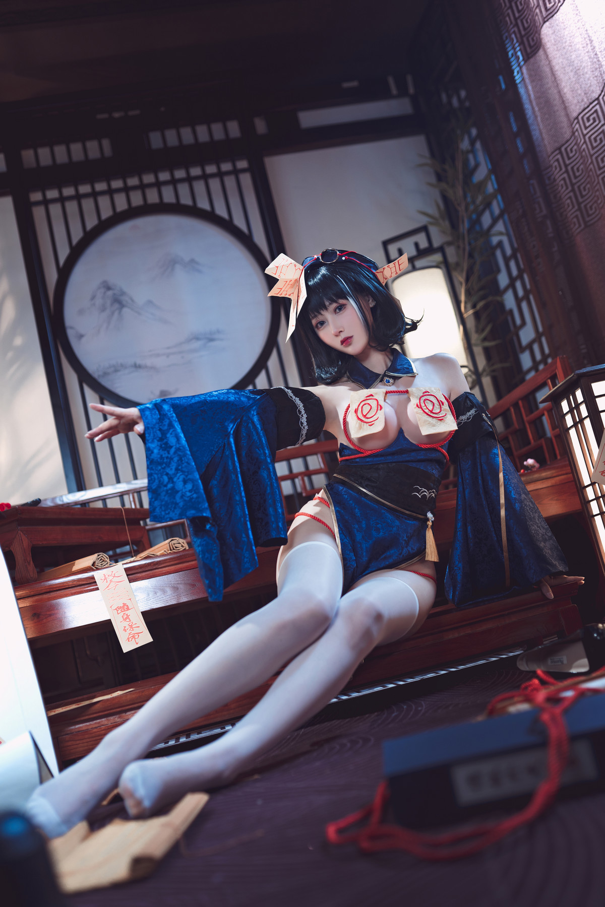 Cosplay 羽生三未 华甲欢庆僵尸三未全 16