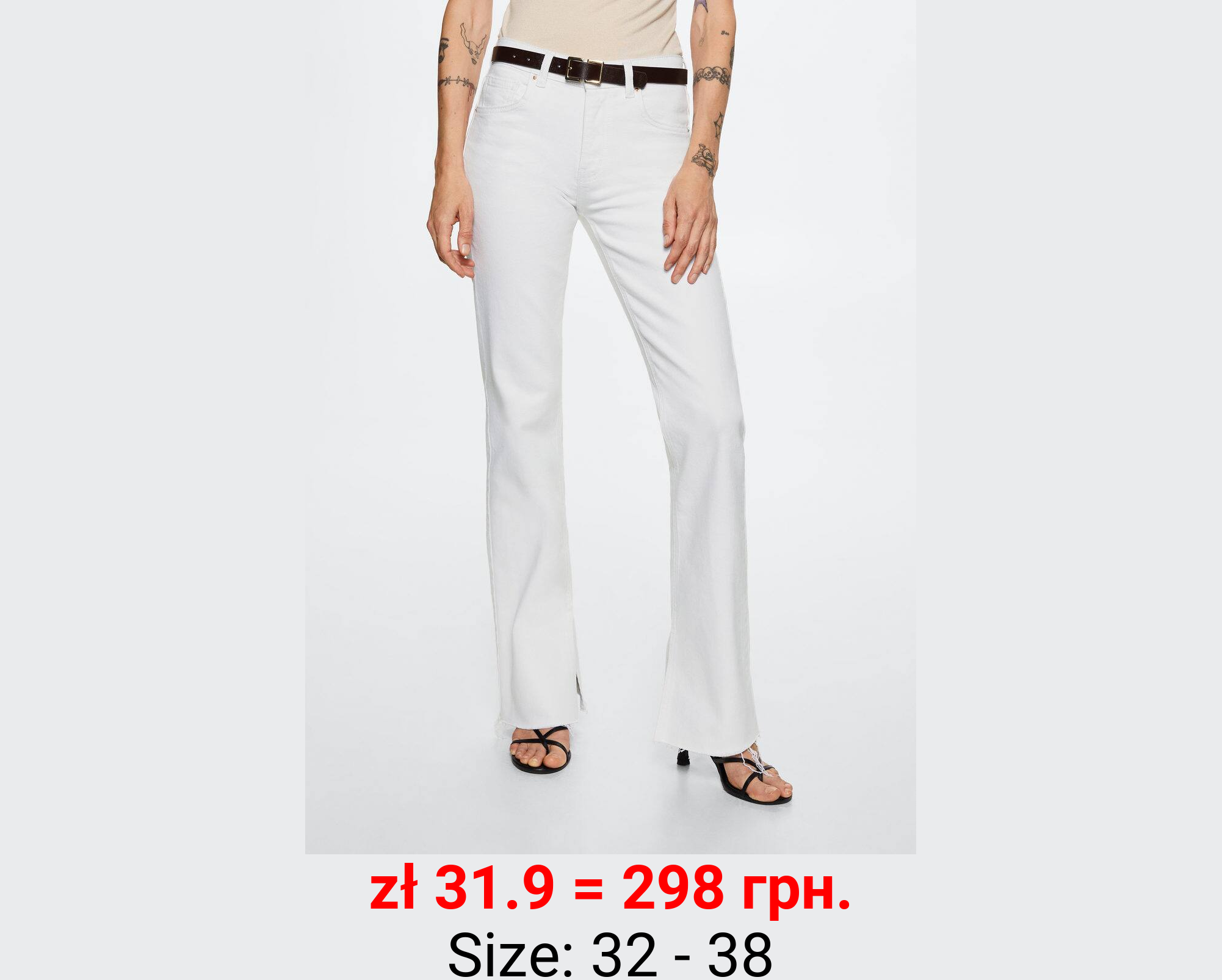 Jeans rectos tiro medio