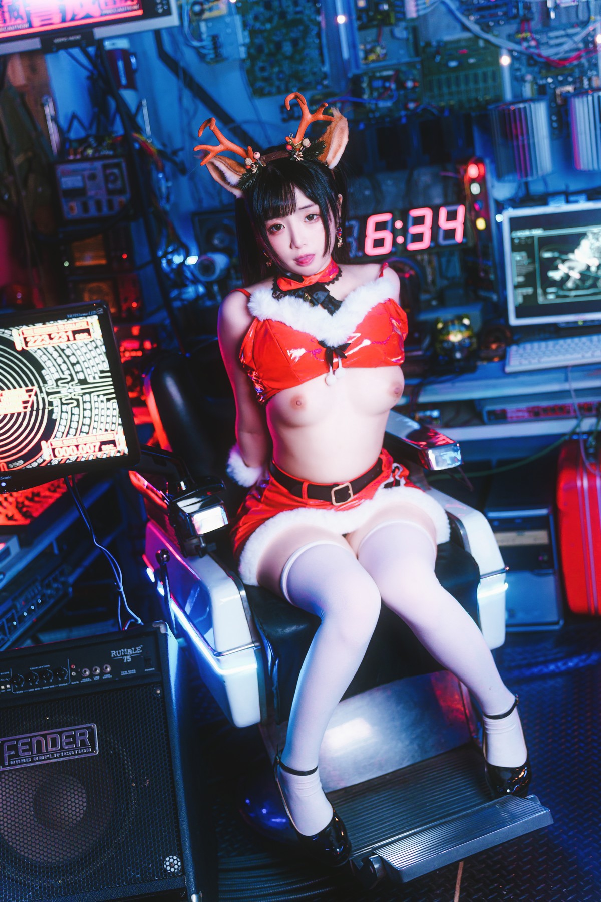 Cosplay 落落Raku Dear Deer ☆ 28
