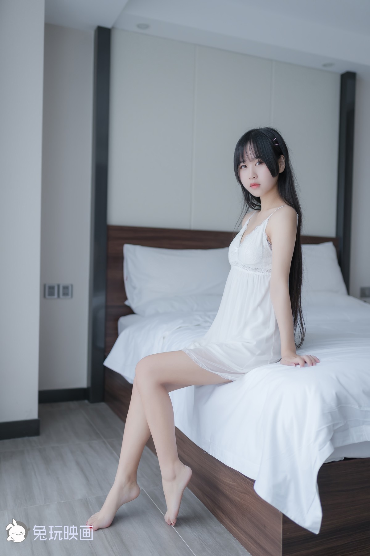 Cosplay 兔玩映画 白纱裙 1