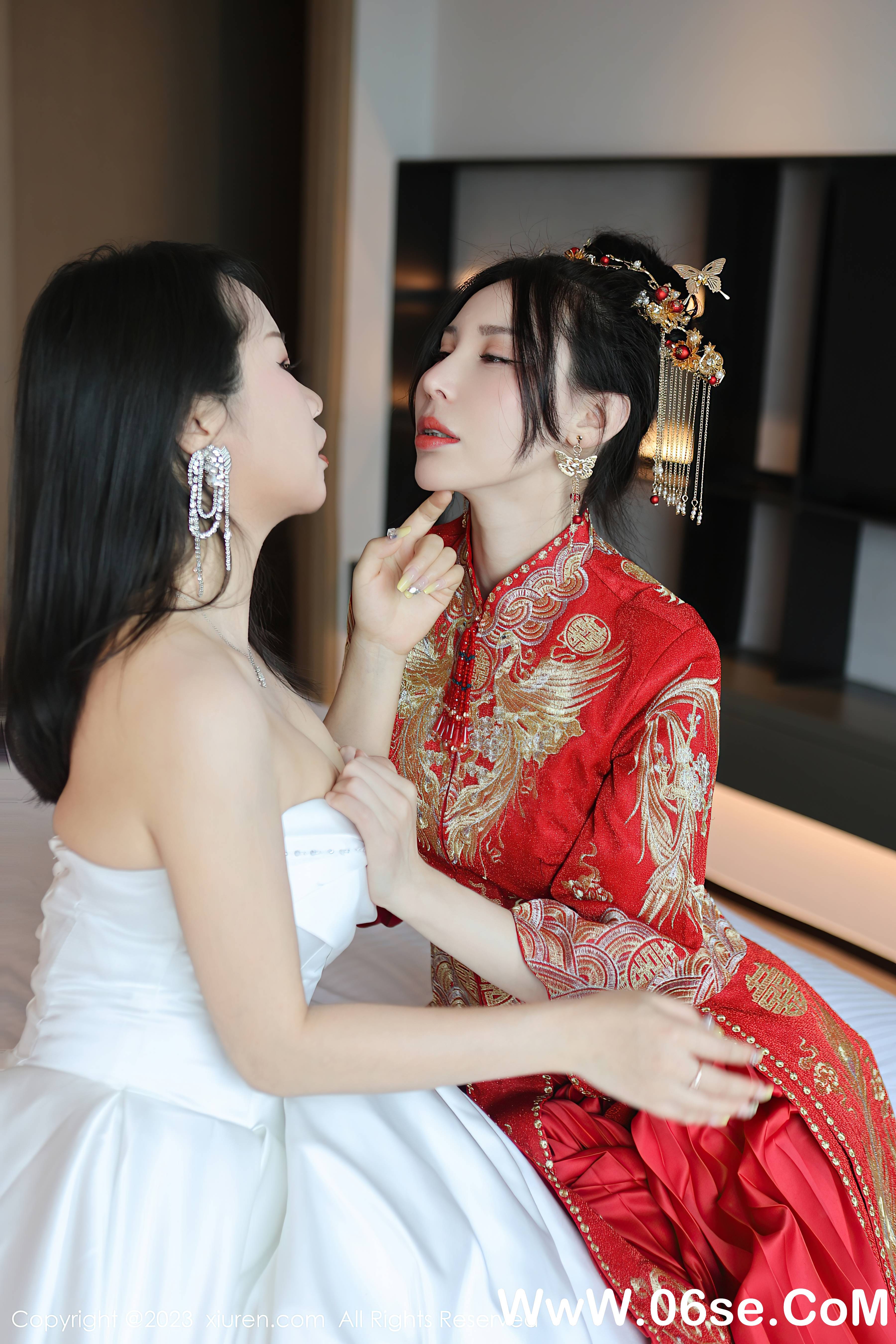 图片[6]-[XiuRen秀人网] 2023.06.21 NO.6957 模特合集 曼柔-六色网
