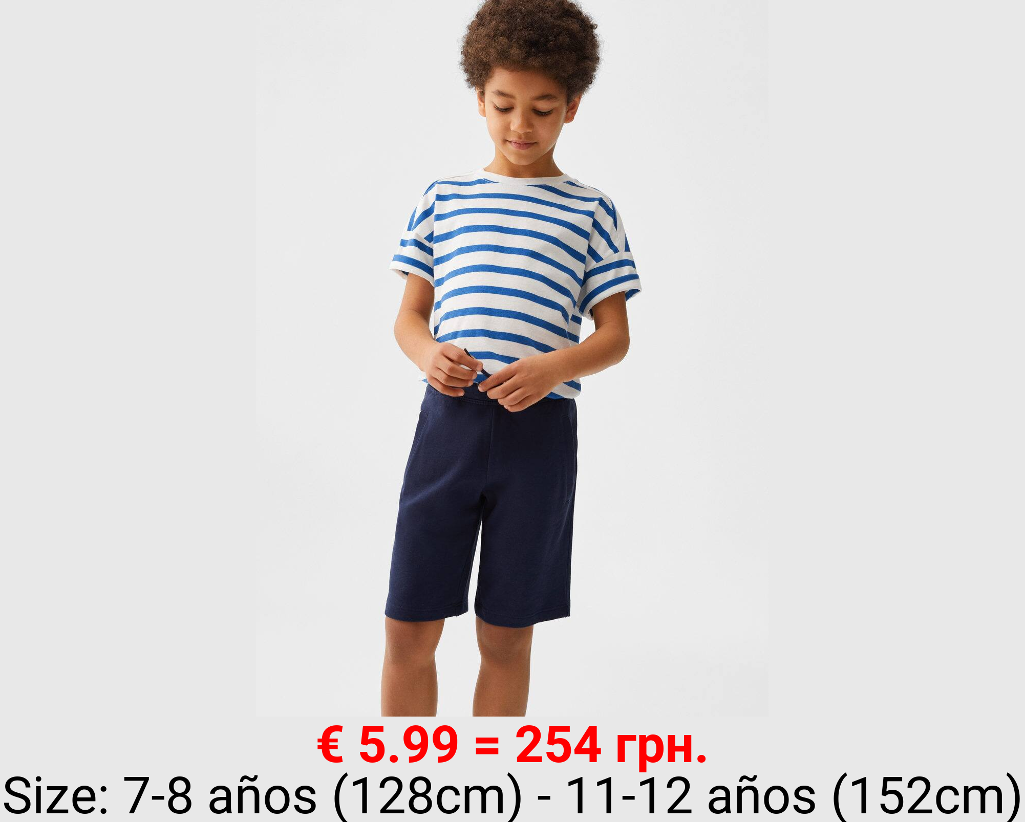 Bermudas jogger algodón