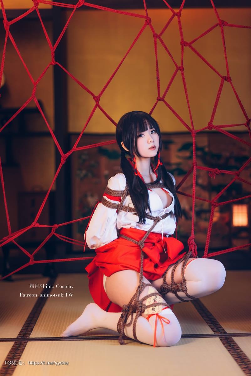 [Cos]霜月shimo - 巫女捆绑 [24P] 18