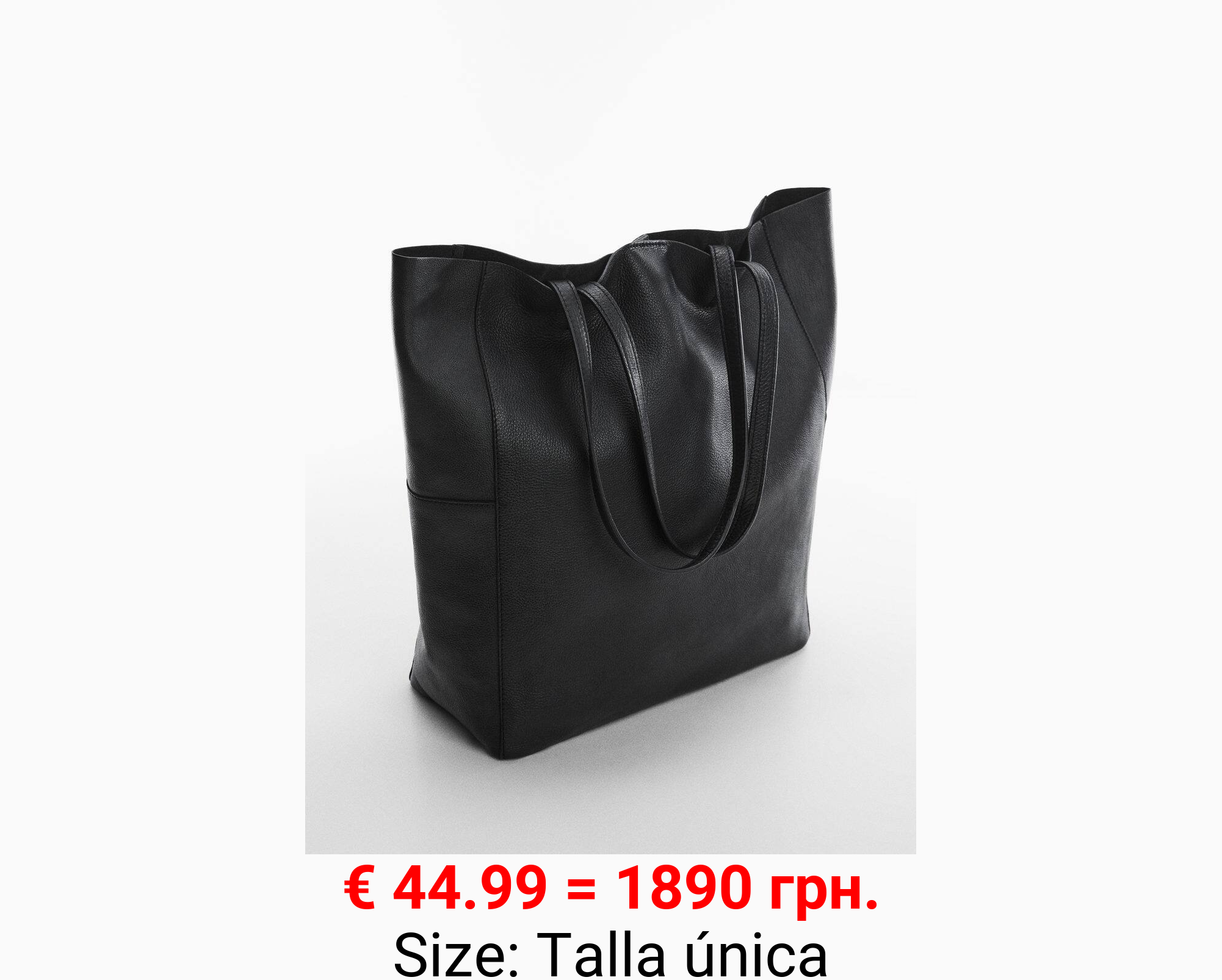 Bolso shopper piel