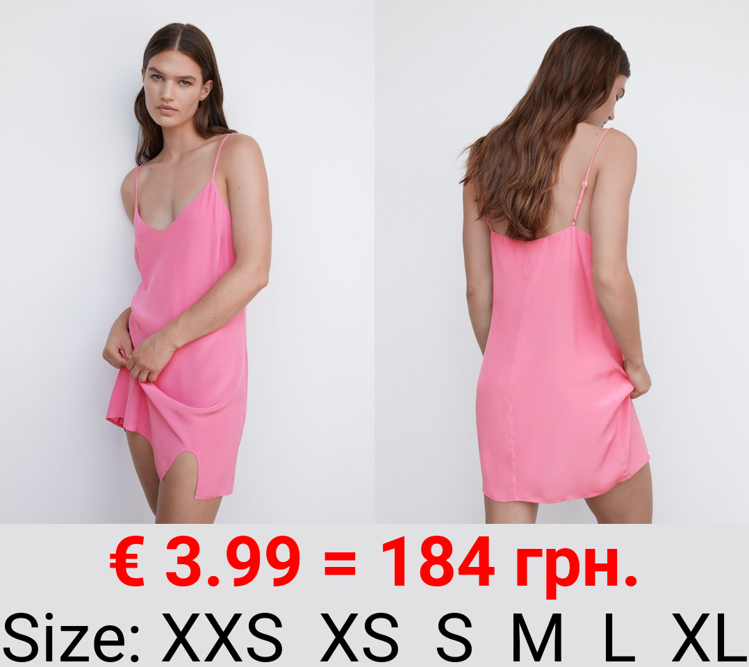 Vestido abertura lateral