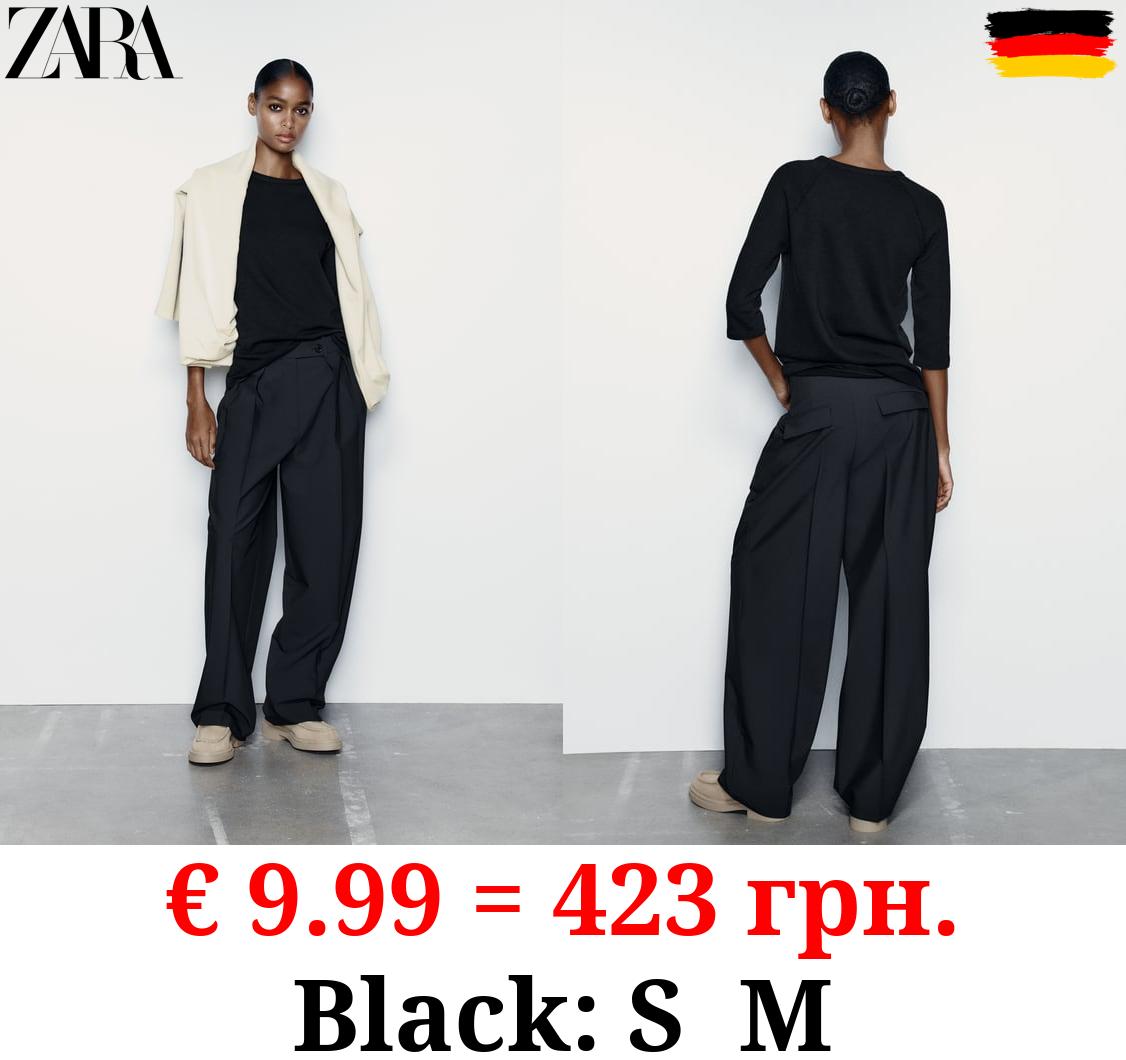 VINTAGE-EFFECT HEAVY COTTON T-SHIRT