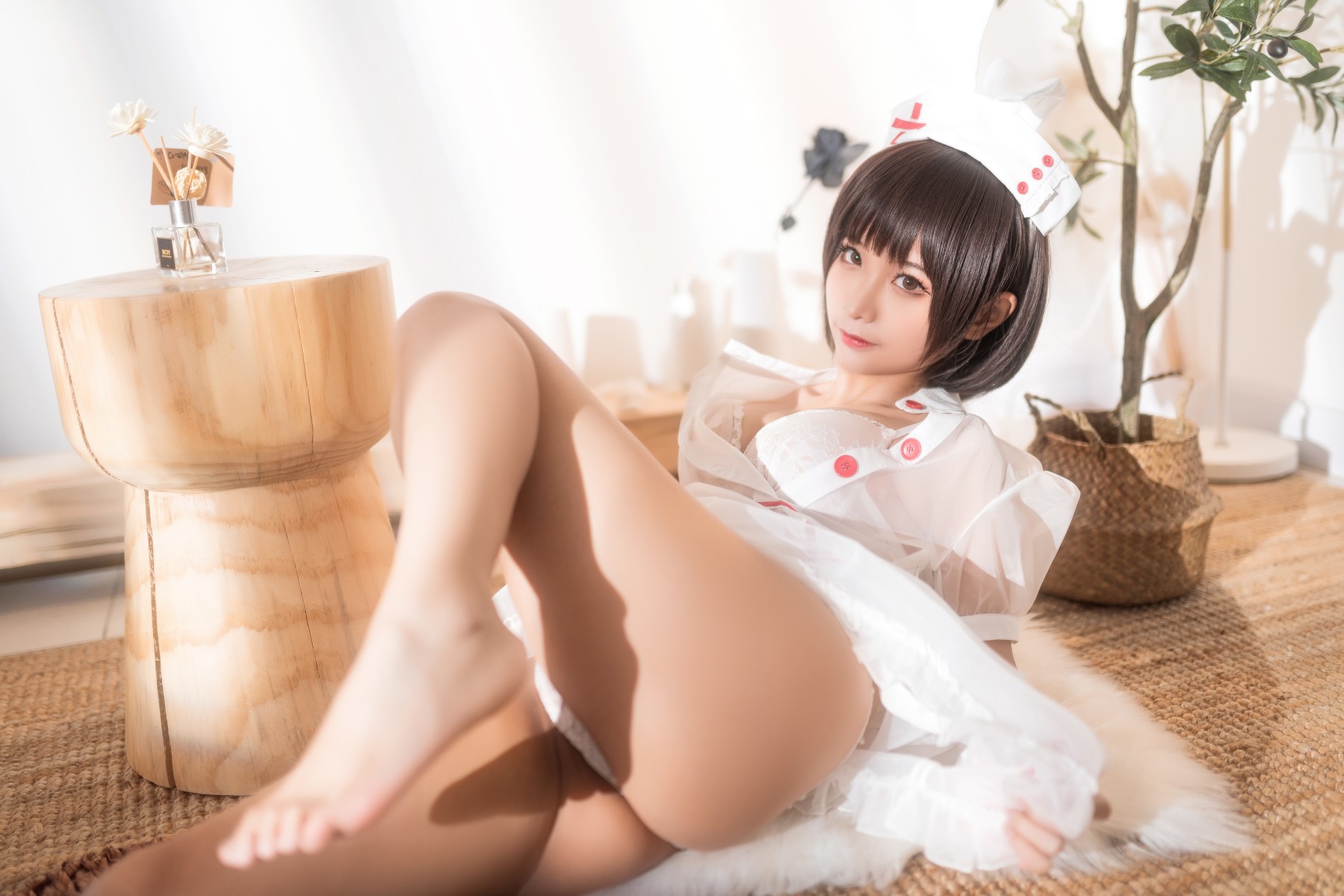Cosplay 蠢沫沫 Chunmomo 透明护士 11