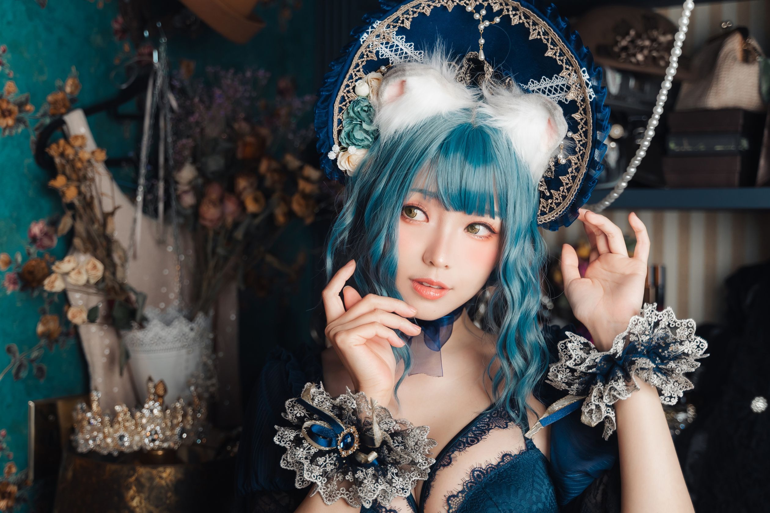ElyEE子 Scottish Fold Cat Doll 摺耳貓少女人形 29