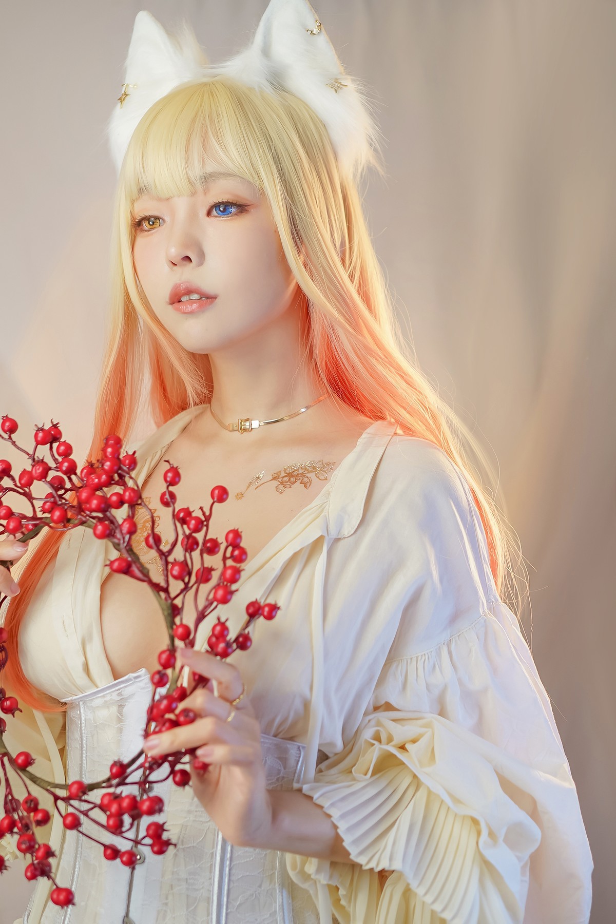 Cosplay ElyEE子 Cat魔女與貓 7