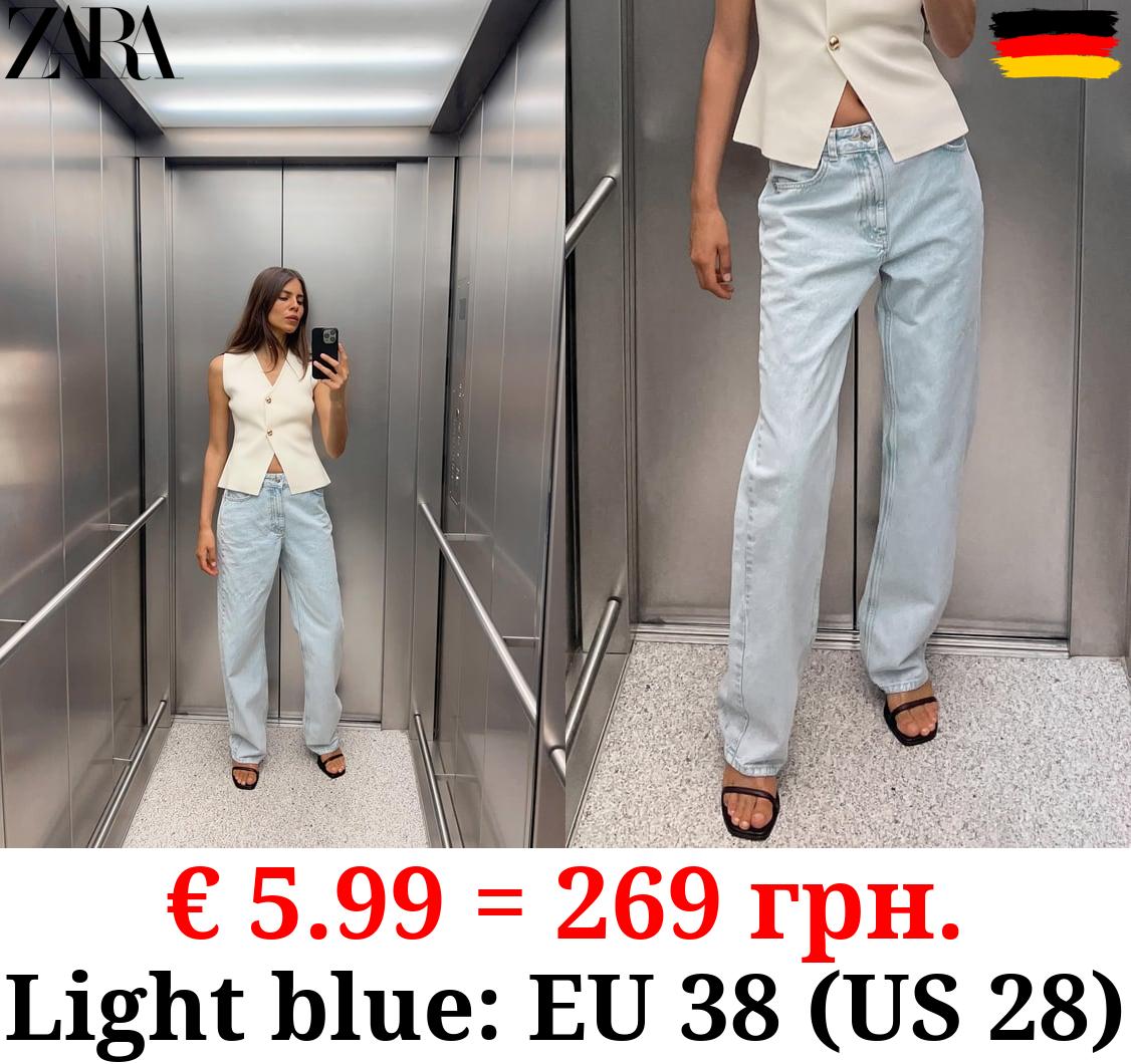 Z1975 REGULAR LEG HIGH-WAIST LONG LENGTH JEANS