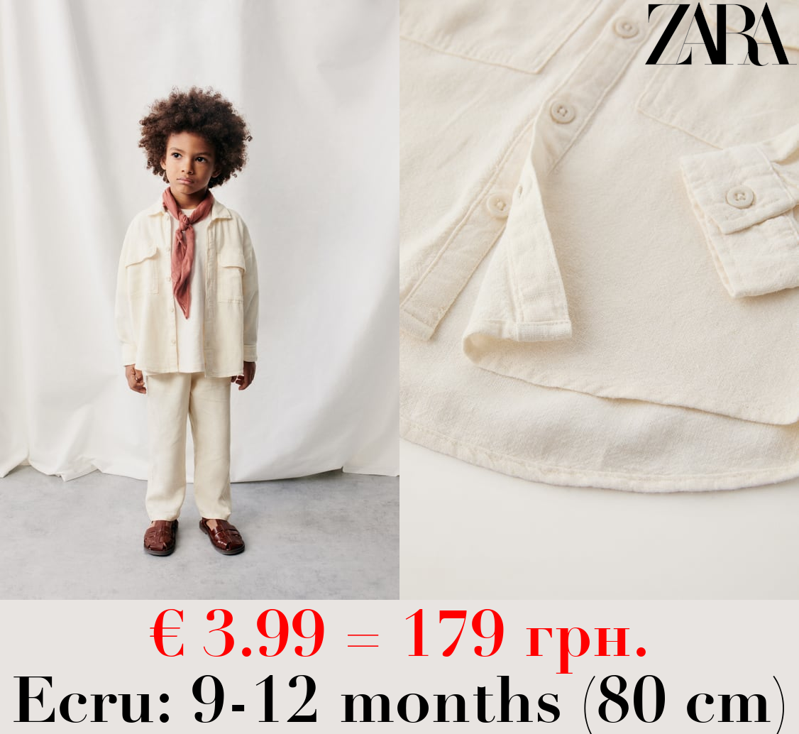 FLOWING SHIRT WITH POCKETS