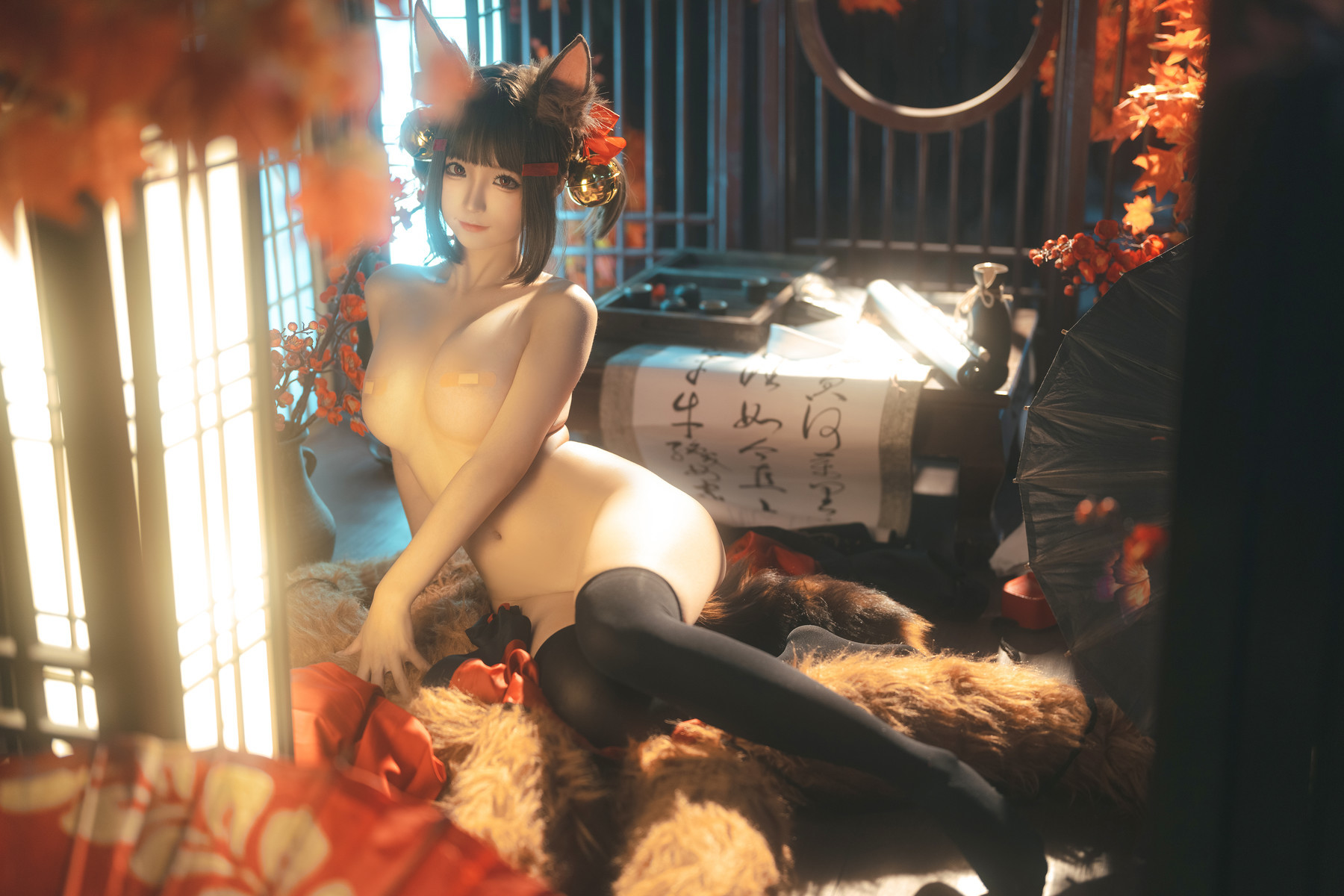 蠢沫沫 Cosplay 小赤城 36