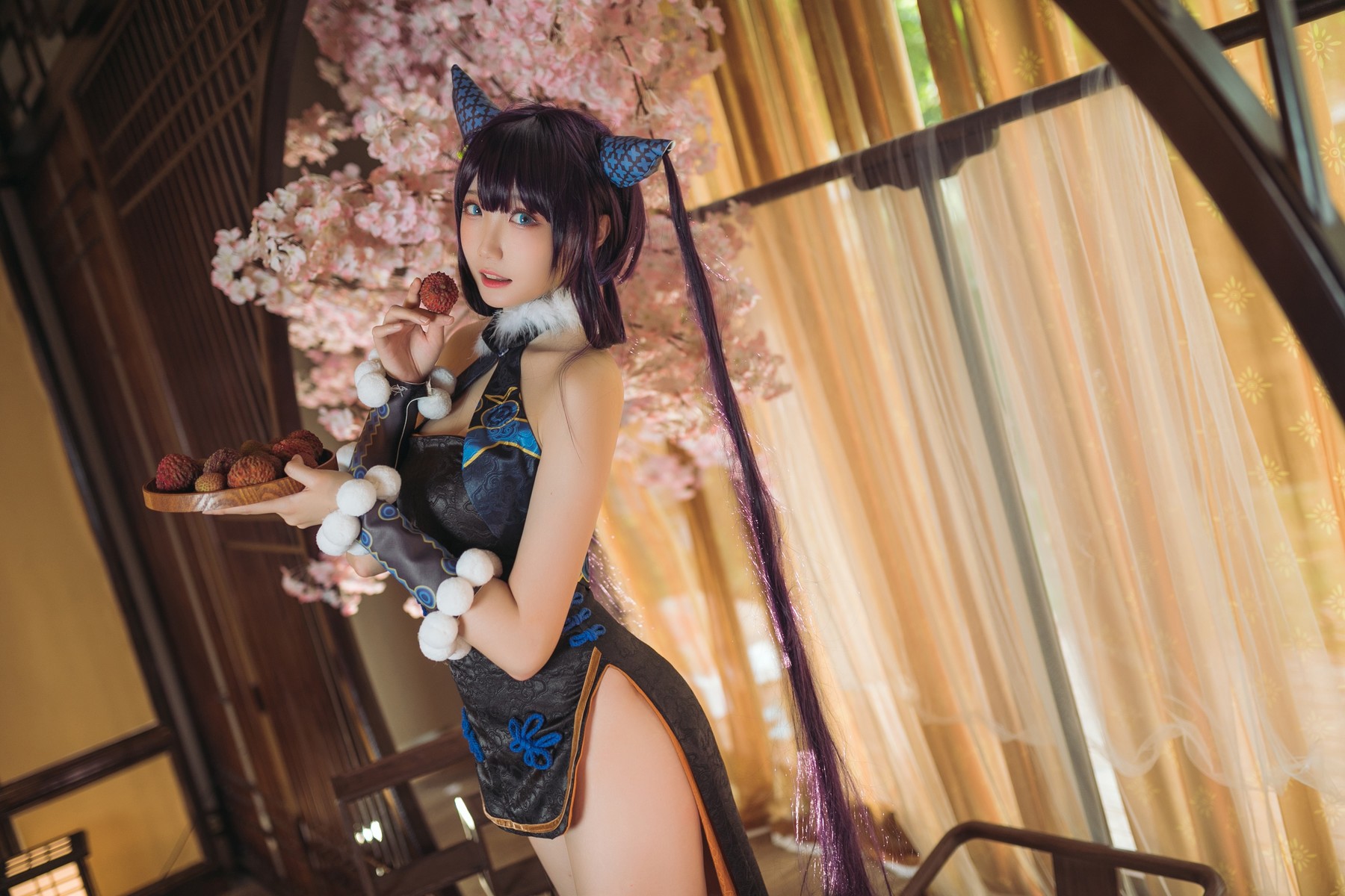 Cosplay 瓜希酱 杨贵妃 19