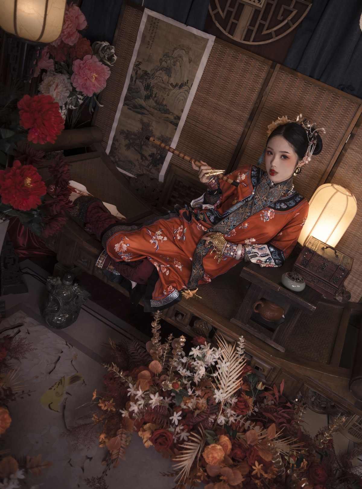 Cosplay 钛合金大粑粑 满清服饰 6
