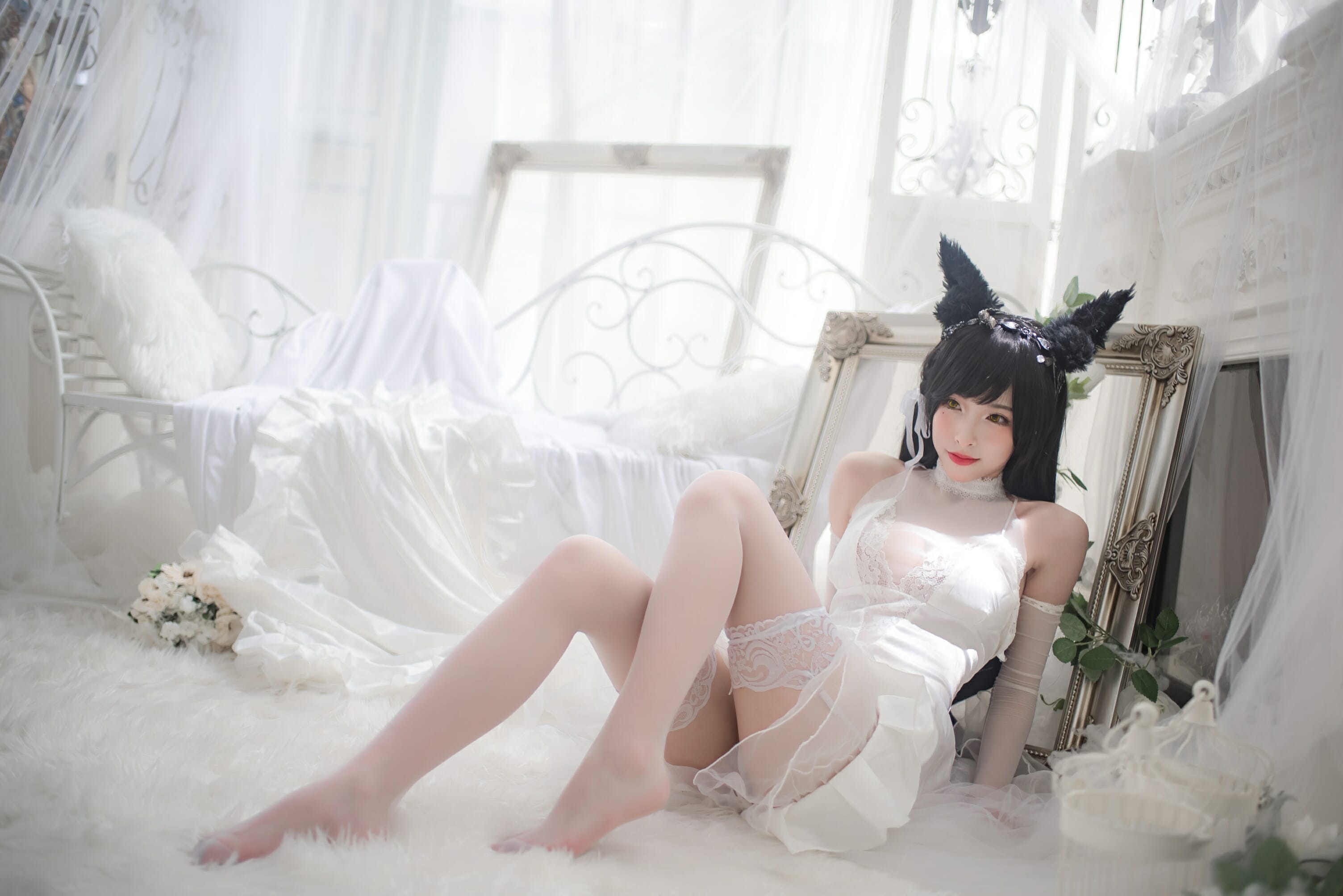 清水由乃-爱宕婚纱[49P1V] 38