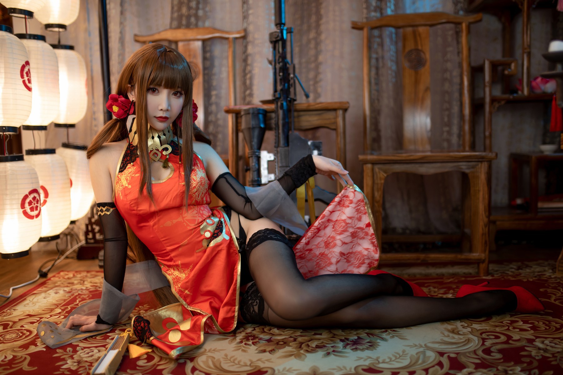 Cosplay 面饼仙儿 DSR50 红牡丹 20