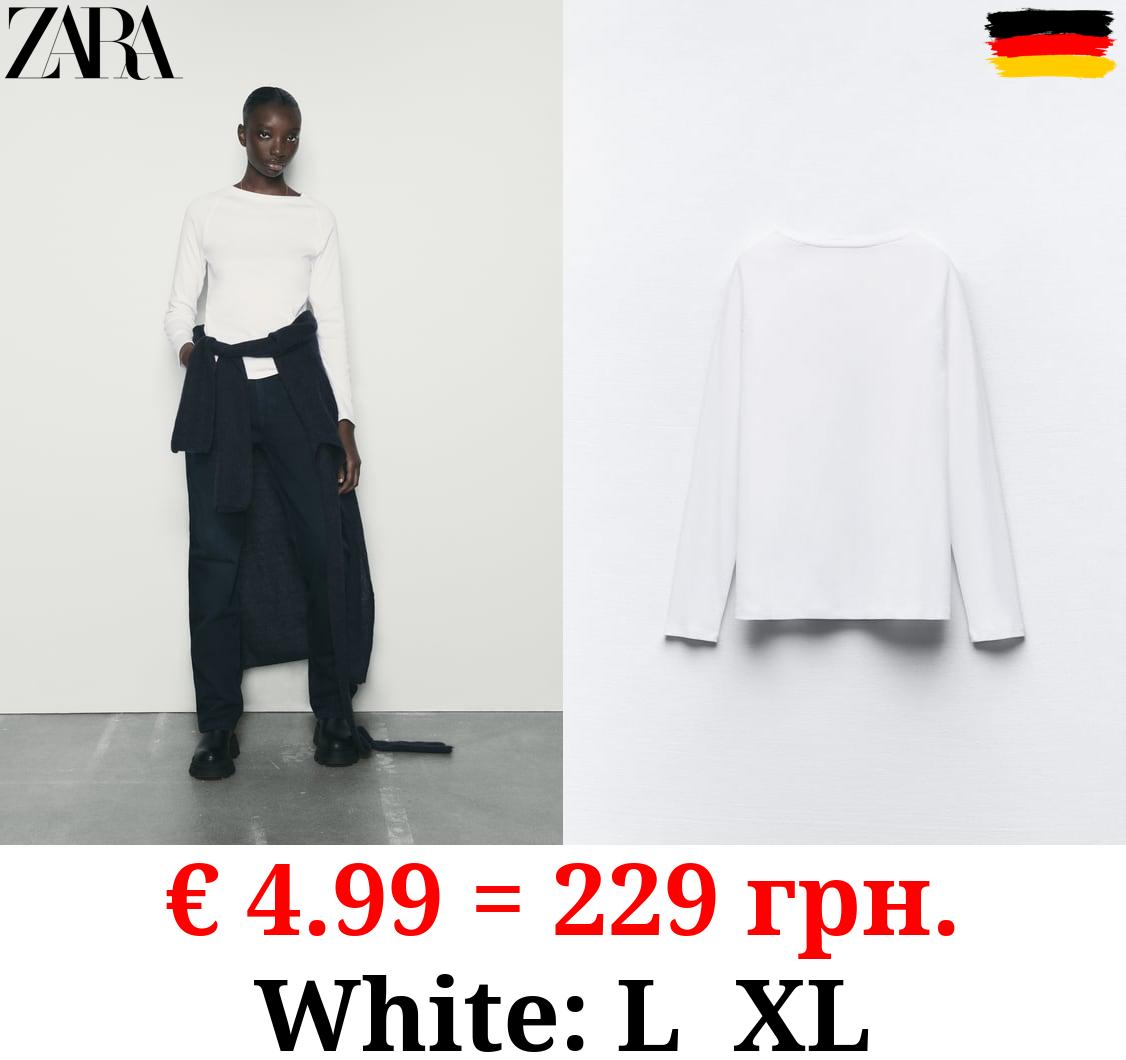 FADED COTTON T-SHIRT