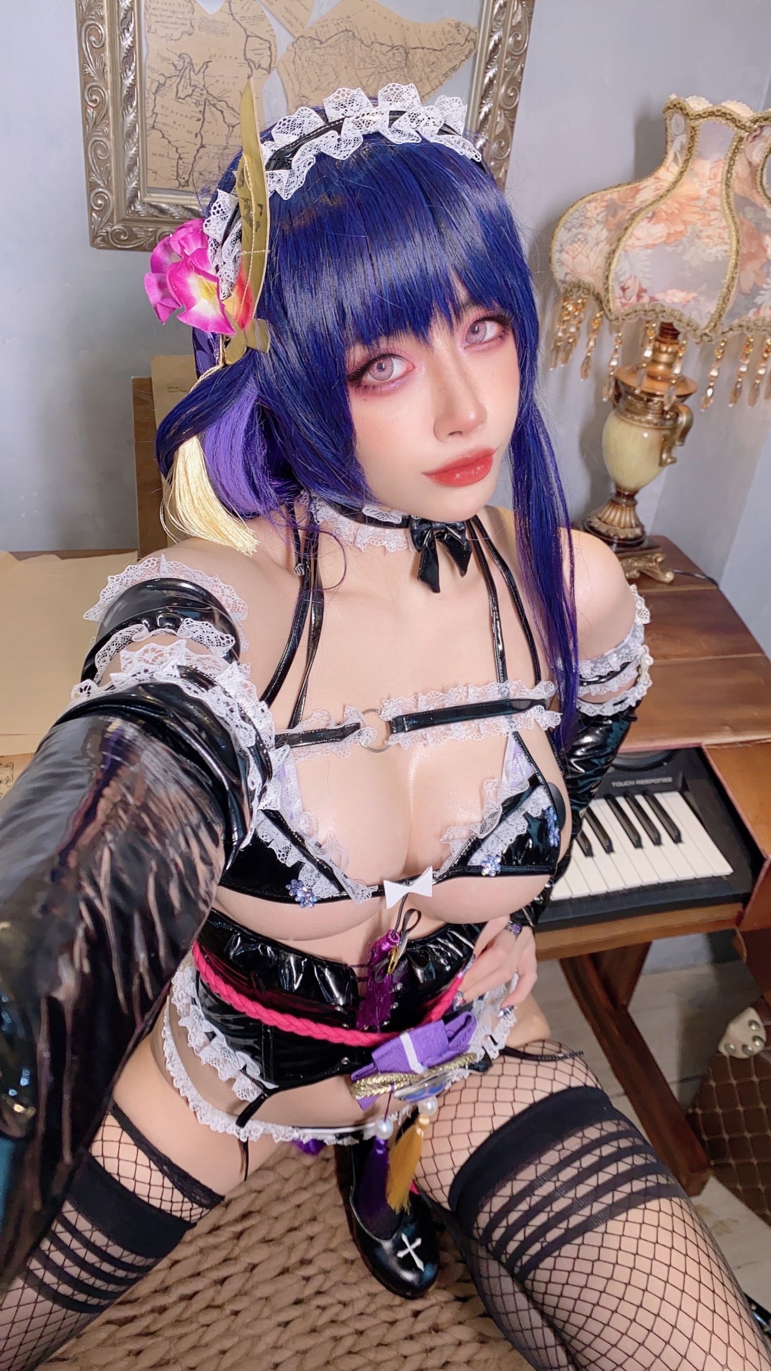 Maid Raiden ✧implied nude set✧ 36