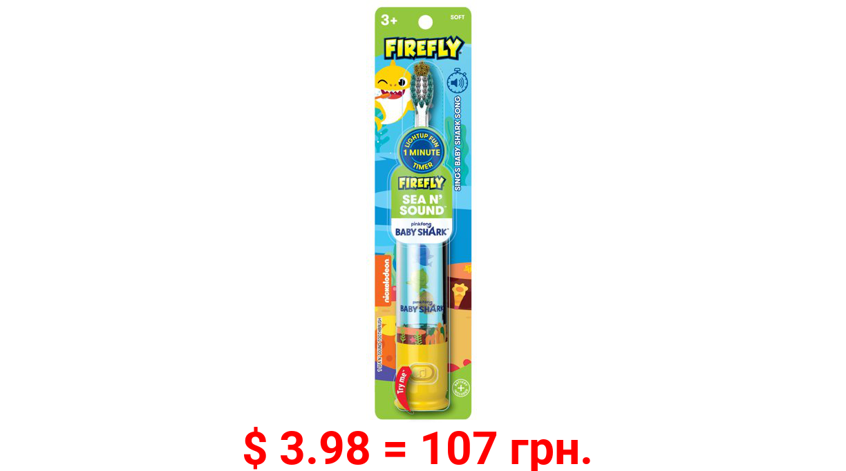 Firefly Baby Shark SEA & SOUND Toothbrush 1ct