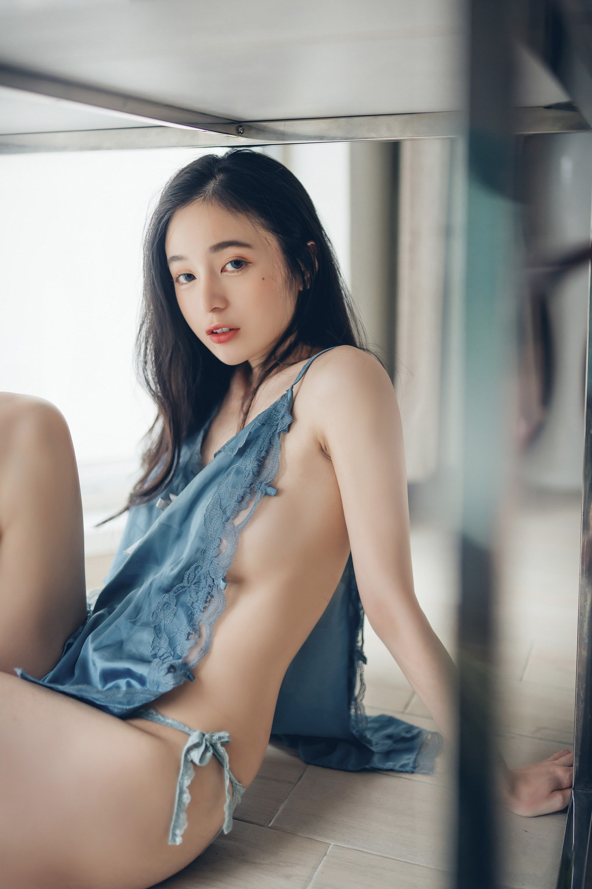 仙仙辰 透明內褲張開腳?比駱駝蹄還更厲害?中空小護士＋兩片式睡衣 Vol.02 12