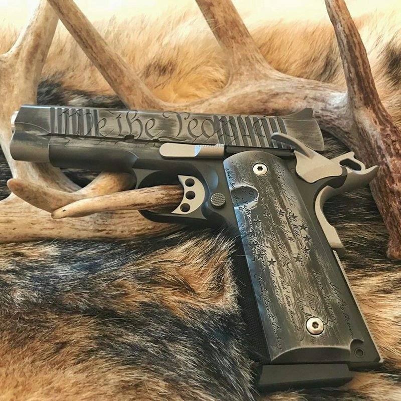 Мужские игрушки. Colt 1911 Limited Edition. Самый офигенный пистолет. Пистолет красивый мужской.