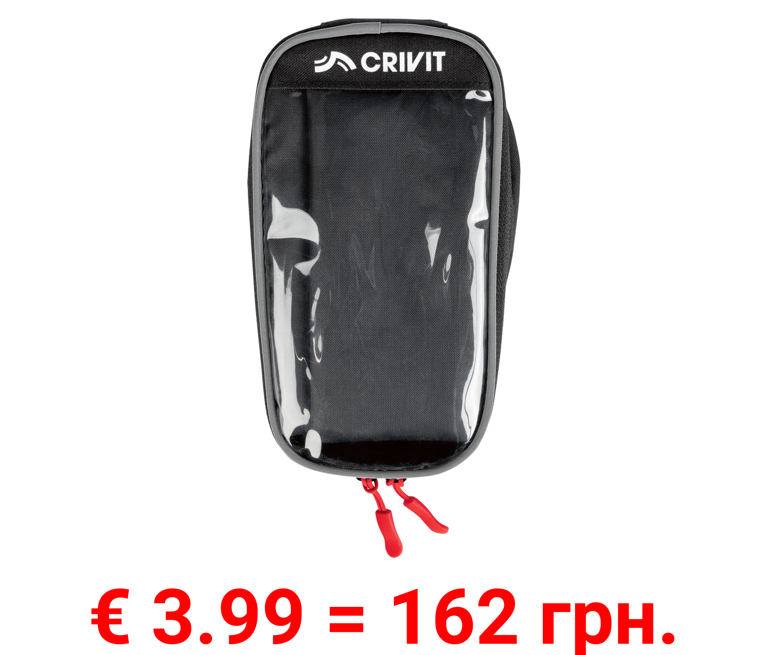 crivit Fahrrad-Smartphonetasche, mit Fenster zur Bedienung